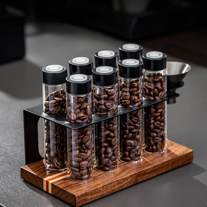 Kitchen Appliances Organizer - JUSTINLAU Bocaux en verre hermétiques pour