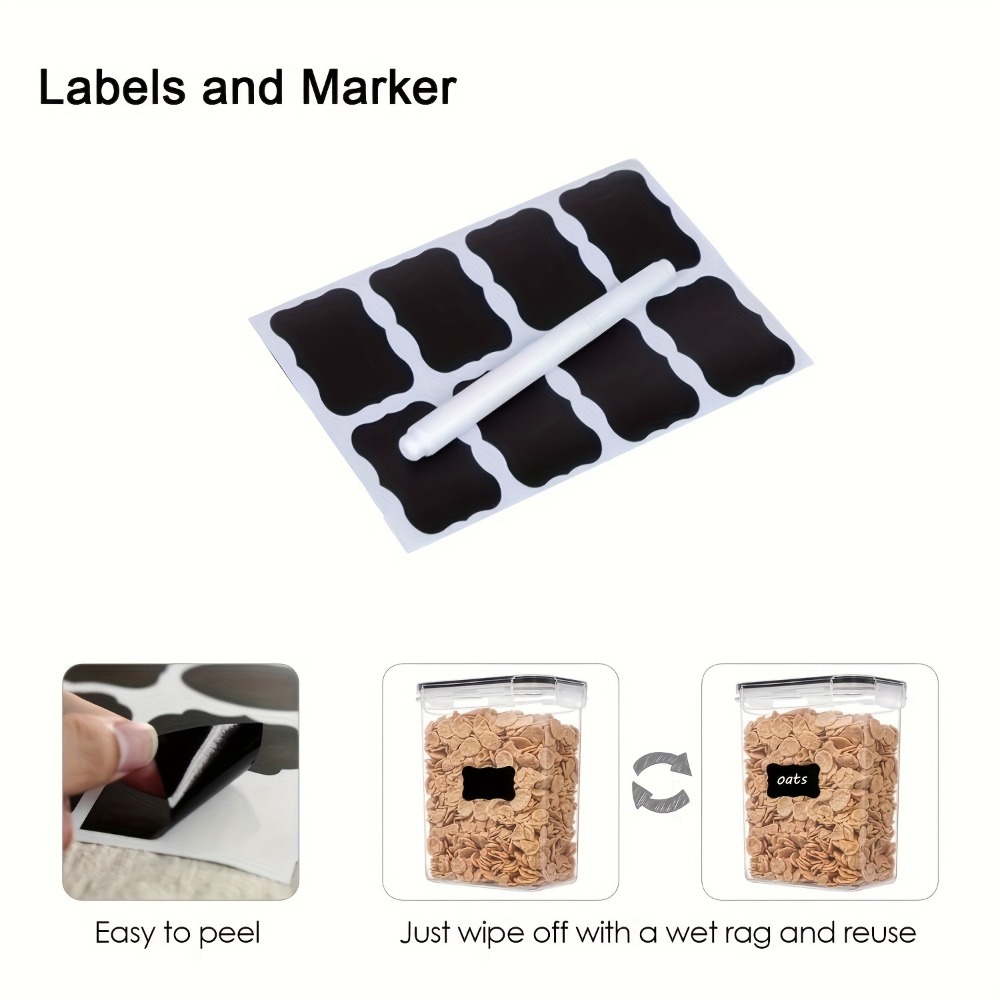 24 pièces de contenants de sto - Kitchen Appliances Organizer avis et prix