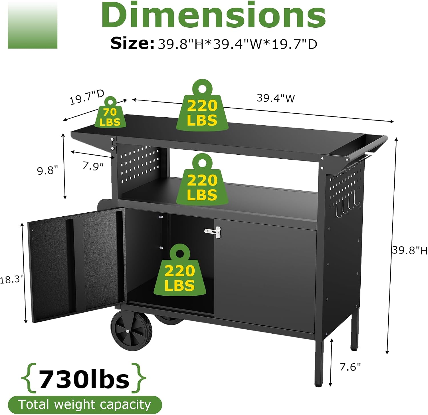 Table de barbecue d'extérieur  - Kitchen Appliances Organizer avis et prix