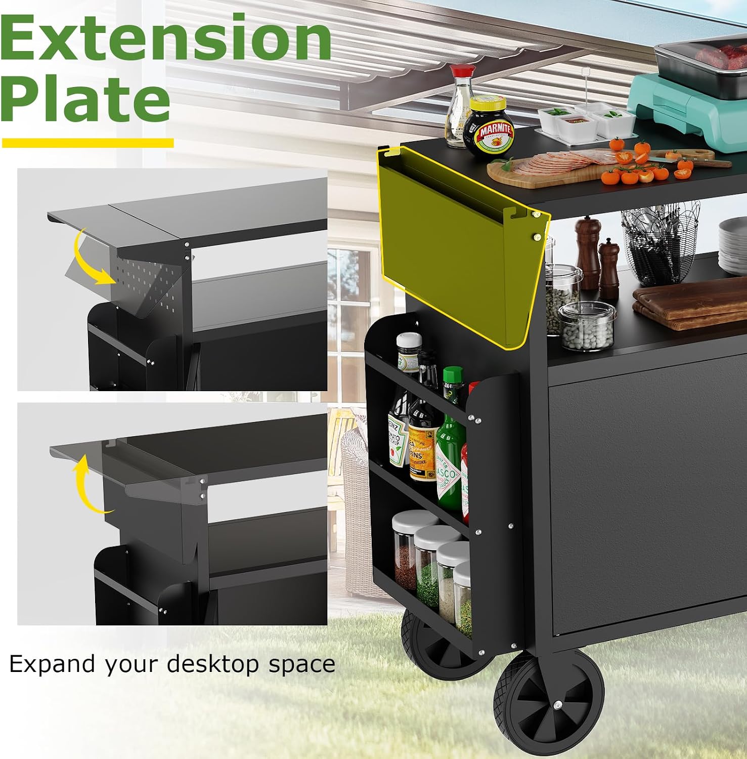 Table de barbecue d'extérieur  - Kitchen Appliances Organizer avis et prix
