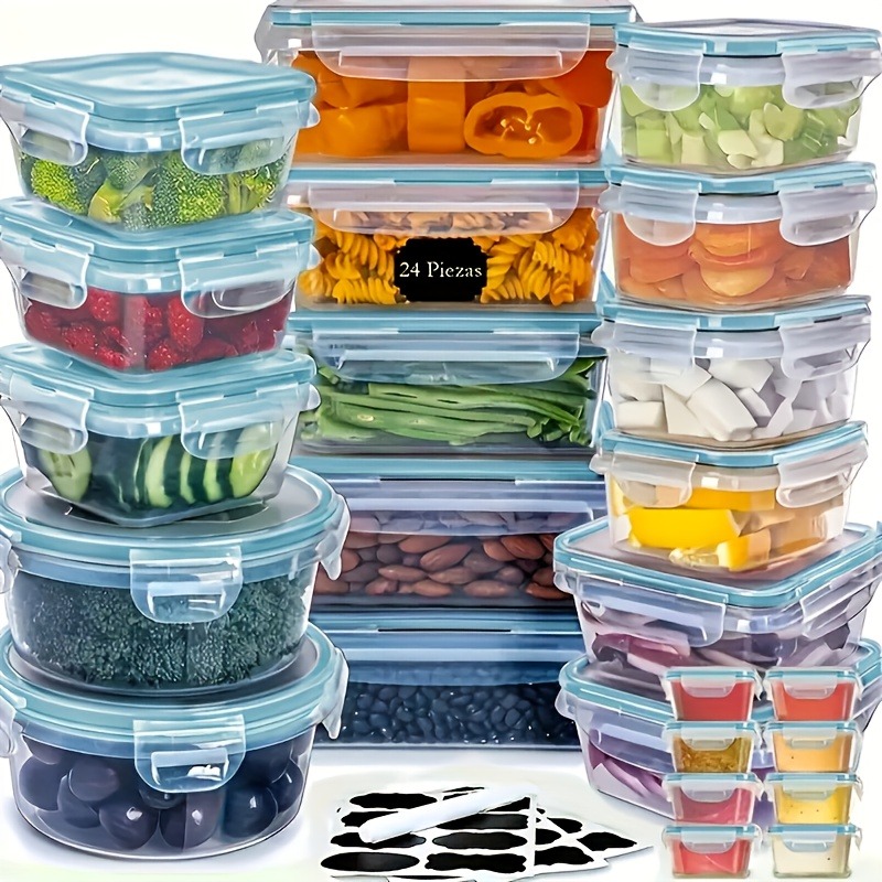 Ensemble de 48 contenants alim - Kitchen Appliances Organizer avis et prix