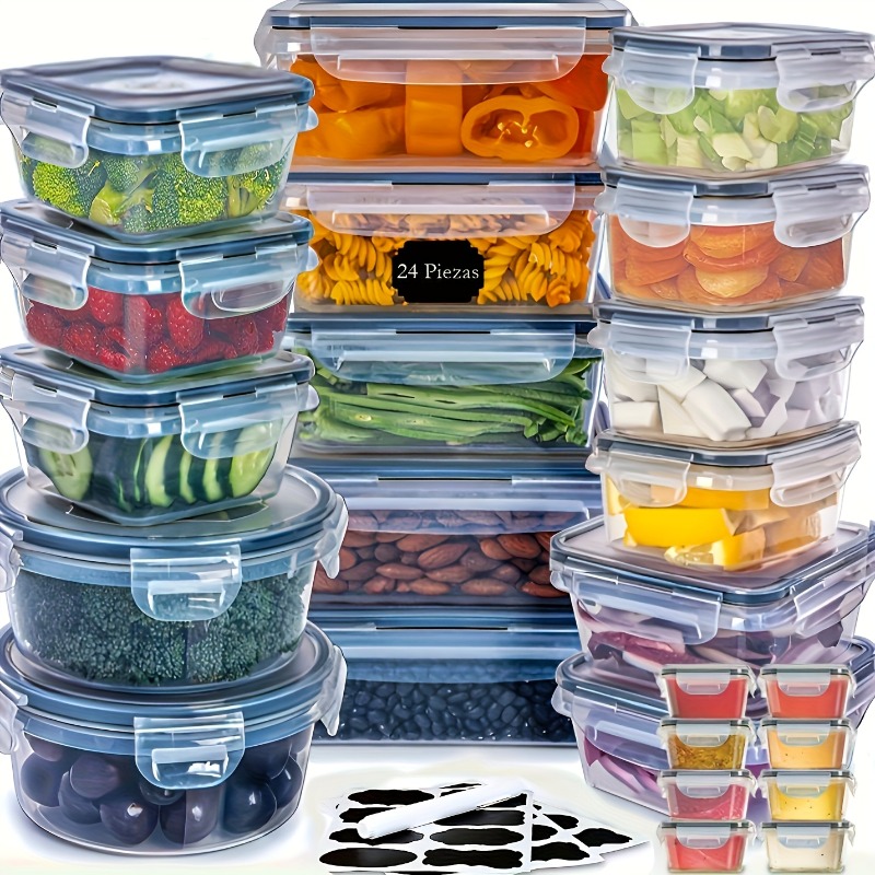 Ensemble de 48 contenants alim - Kitchen Appliances Organizer avis et prix