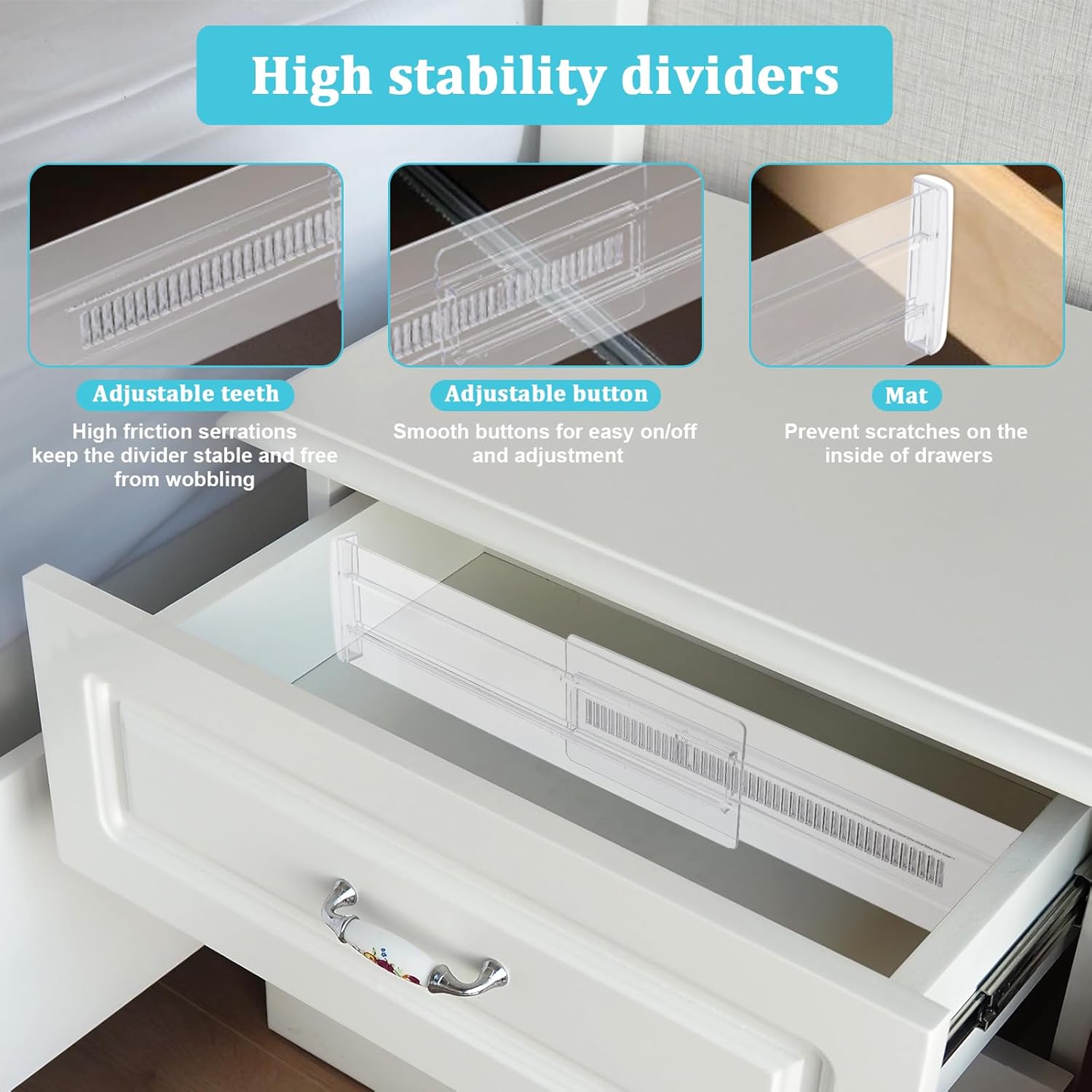 Lot de 4/6/8/12 séparateurs de - Kitchen Appliances Organizer avis et prix