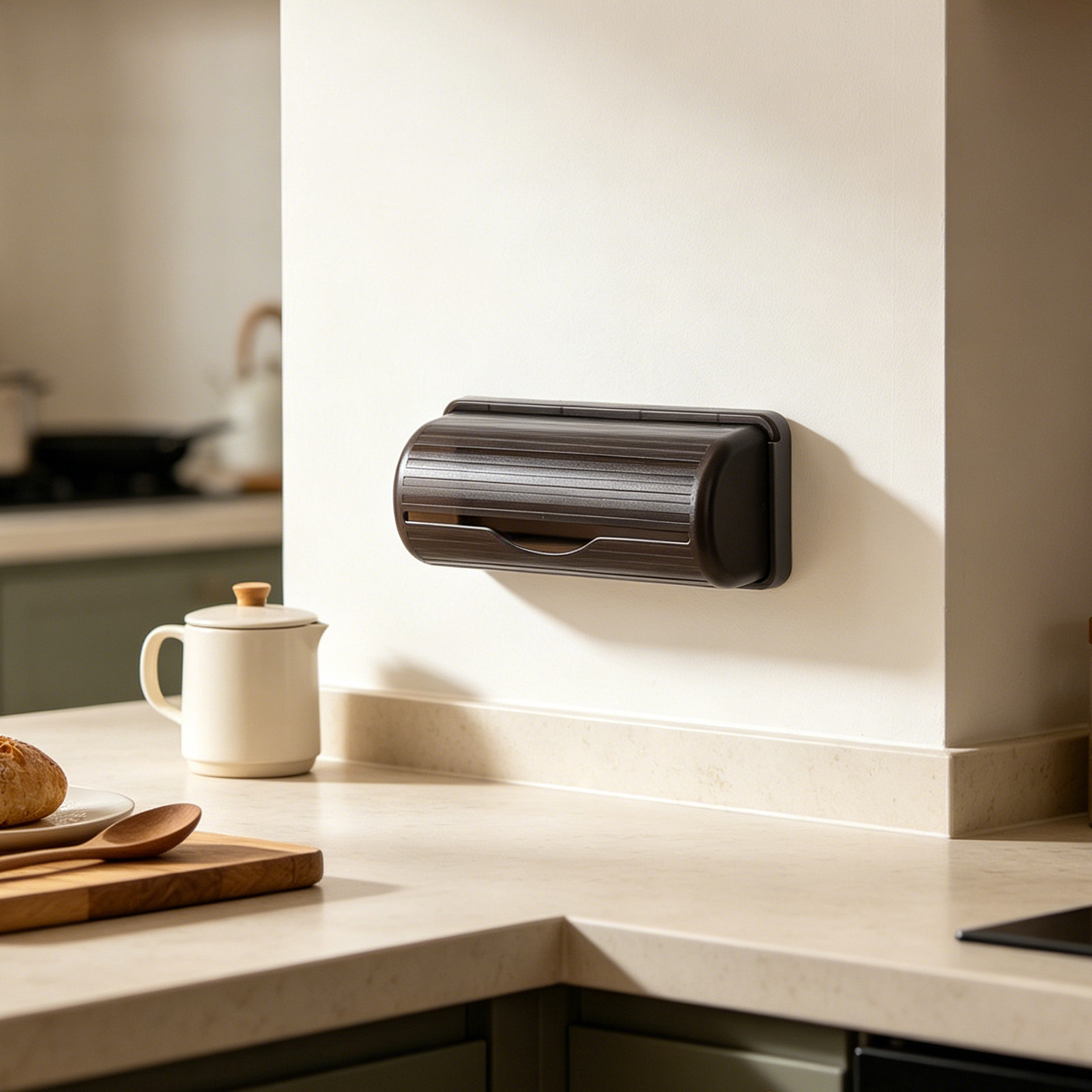 Support mural pour sacs poubel - Kitchen Appliances Organizer avis et prix