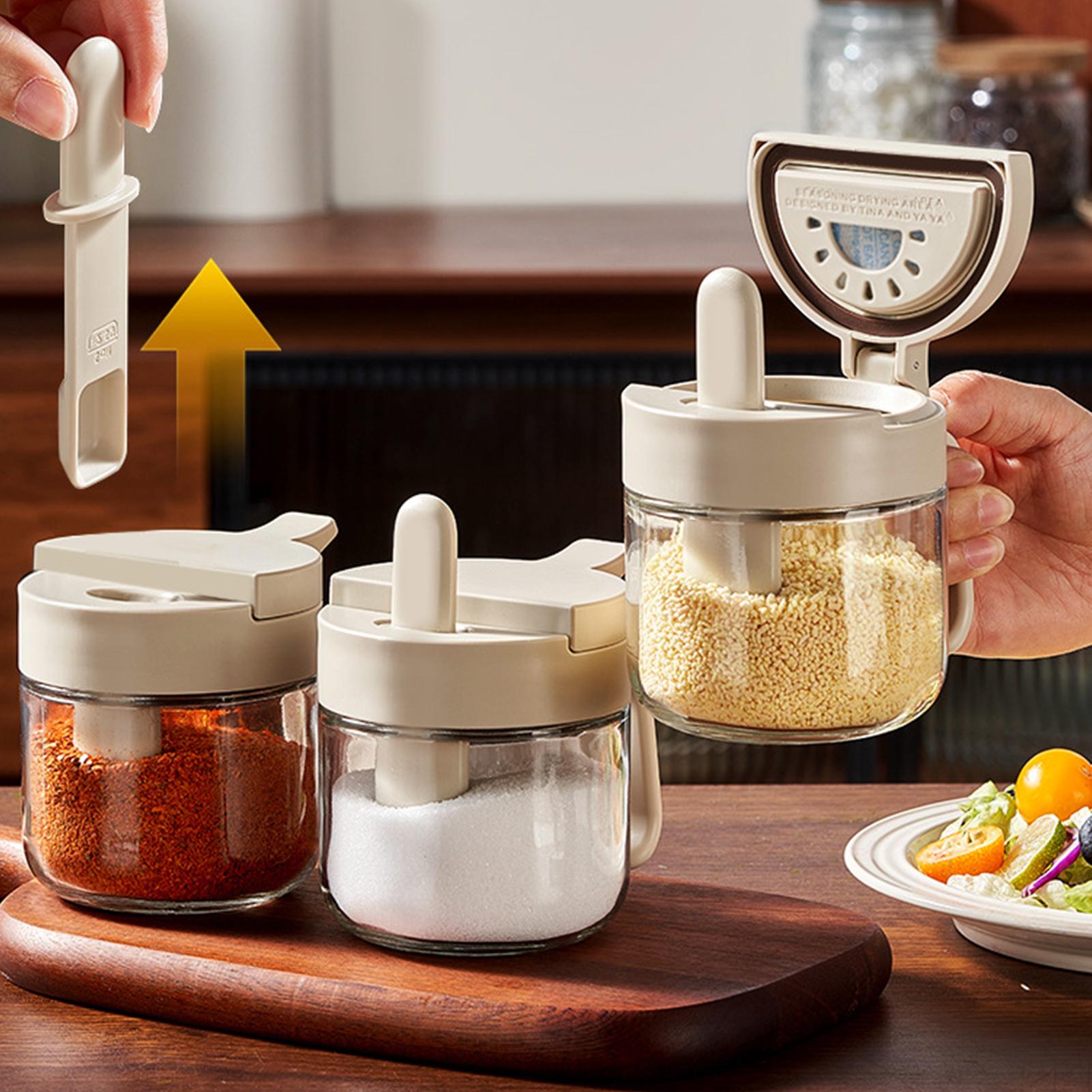 Pot à épices étanche avec cuil - Kitchen Appliances Organizer avis et prix