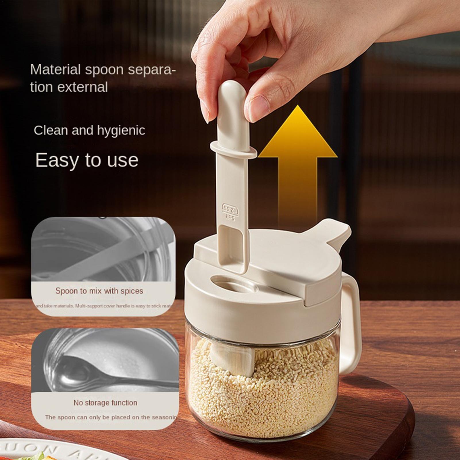 Pot à épices étanche avec cuil - Kitchen Appliances Organizer avis et prix